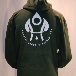 Smokin' Grass Kickin' Ass rear view